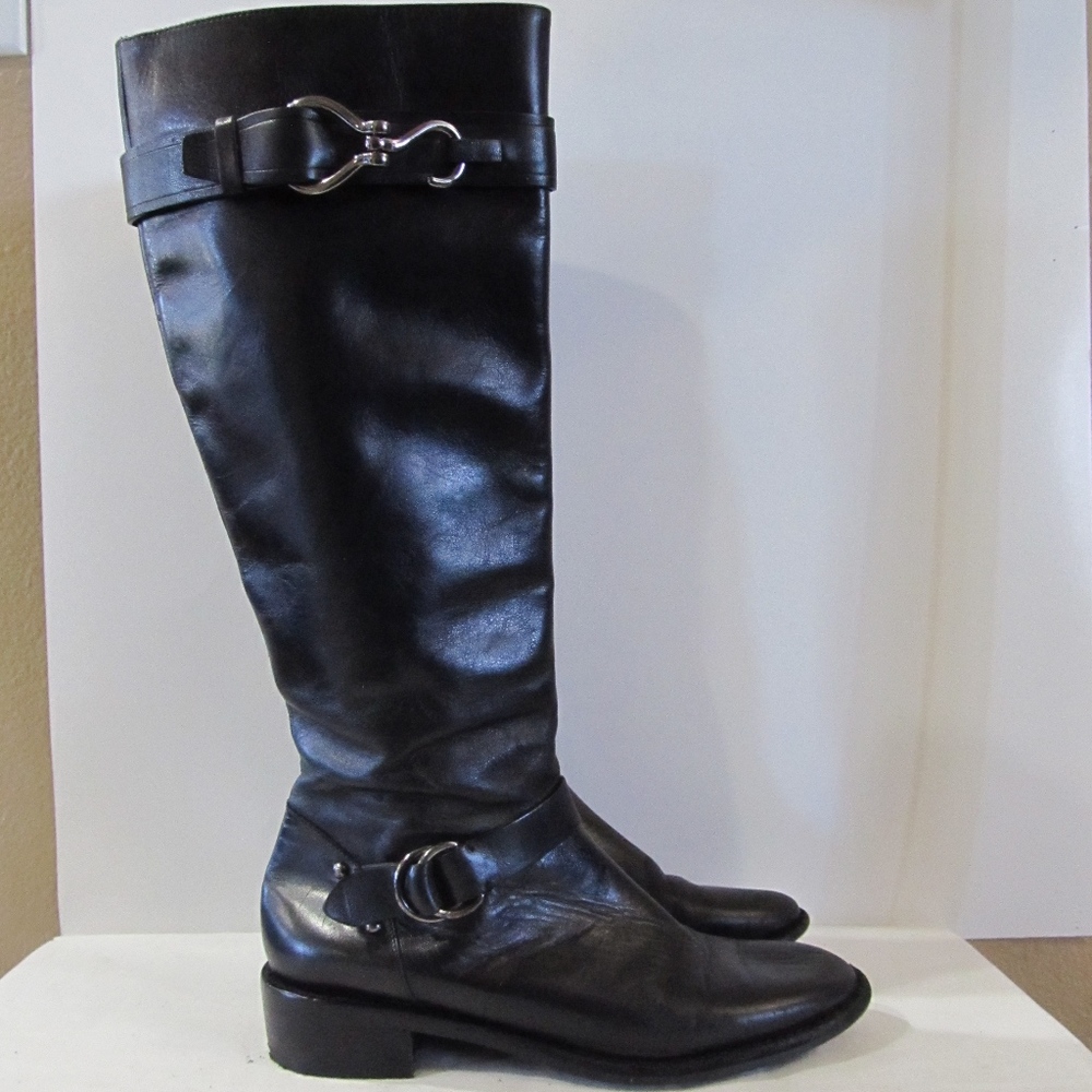 COLE HAAN NIKE AIR LEATHER BOOTS SZ 6.5